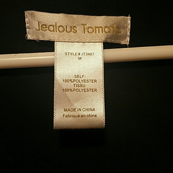 Black cape blouse! Size medium, like new! - Picture 2 of 3